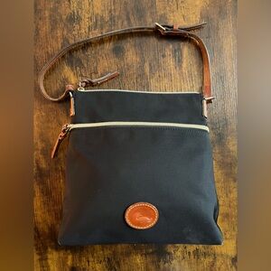 Dooney & Bourke Black and Red Crossbody Bag